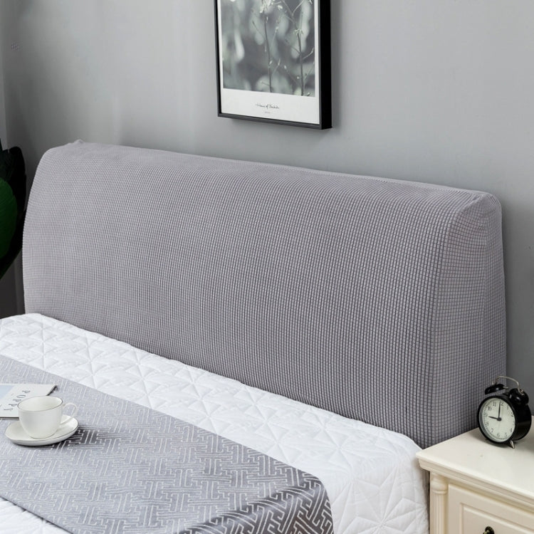 Polar Fleece Elastic Full Covered Headboard Dust Cover, 120cm, 150cm, 180cm - Shello's Creative Boutique