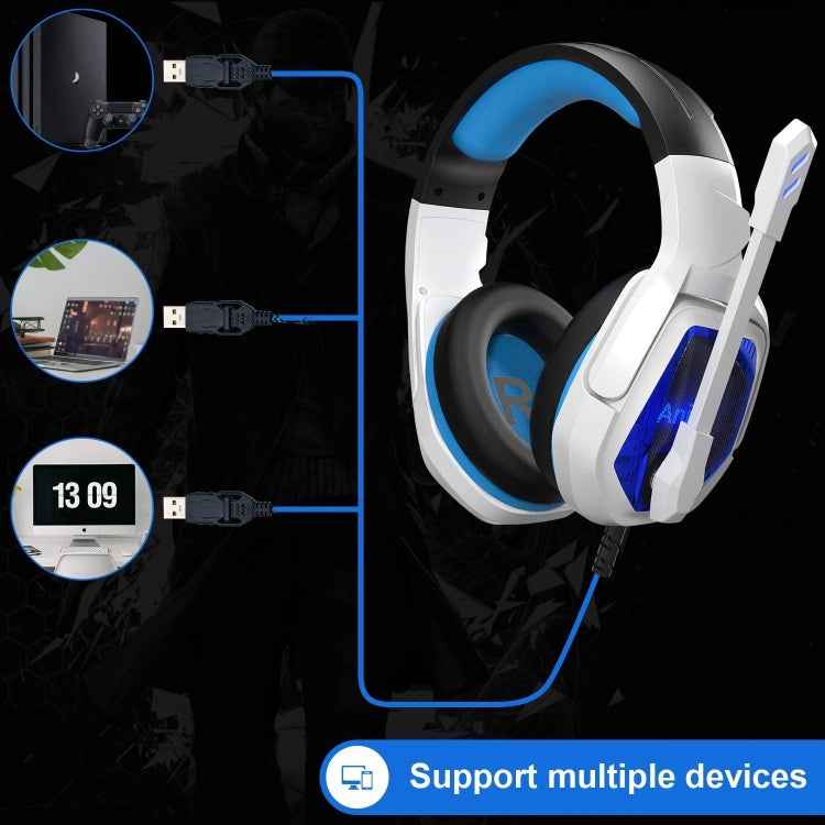 SADES MH901 7.1 Channel USB Adjustable Gaming Headset with Microphone