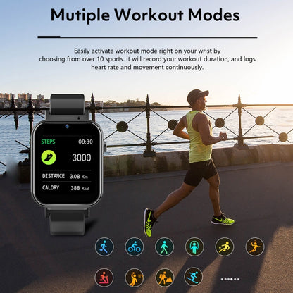 1.75" IPS Smart Watch with Video Chat & SIM Card - 4G Android Smartwatch