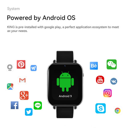 1.75 inch Screen 4G LTE Smart Watch Android 9.1OS, 2GB+16GB, 4GB+128GB - Shello's Creative Boutique