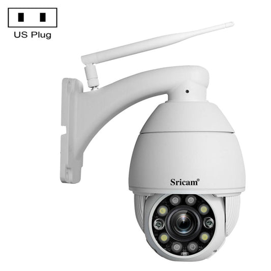 Sricam SP008C 5MP 10X Zoom IP66 Waterproof CCTV WiFi IP Camera Monitor, US Plug, EU Plug, UK Plug, AU Plug SUNSKY