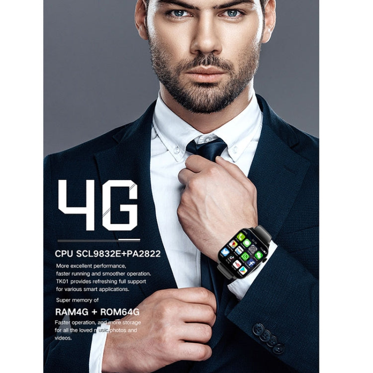 Rogbid Brave 3 1.99 inch TFT Screen Android 10 LTE 4G Smart Watch, Support Face Recognition, Brave 3 - Shello's Creative Boutique