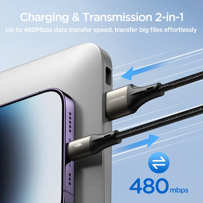 JOYROOM SA25-AC3 3A USB to USB-C/Type-C Fast Charge Data Cable