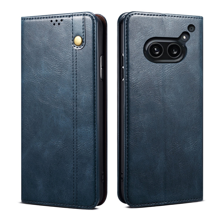 Premium Leather Phone Case - Oil Wax Crazy Horse Texture