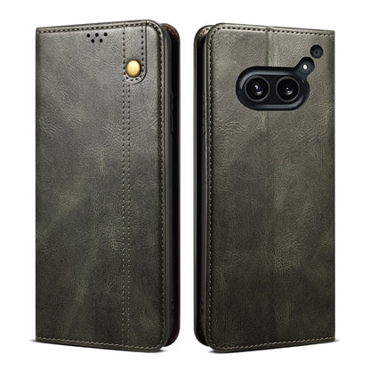 Oil Wax Crazy Horse Texture Leather Phone Case, For Nothing Phone 3, For Nothing CMF Phone 2 Pro, For Nothing Phone 3a, For Nothing Phone 3a Pro, For Nothing CMF Phone 1, For Nothing Phone 2A - Shello's Creative Boutique