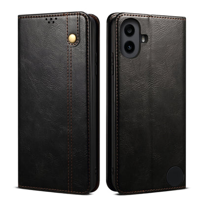 Oil Wax Crazy Horse Texture Leather Phone Case, For Nothing Phone 3, For Nothing CMF Phone 2 Pro, For Nothing Phone 3a, For Nothing Phone 3a Pro, For Nothing CMF Phone 1, For Nothing Phone 2A - Shello's Creative Boutique