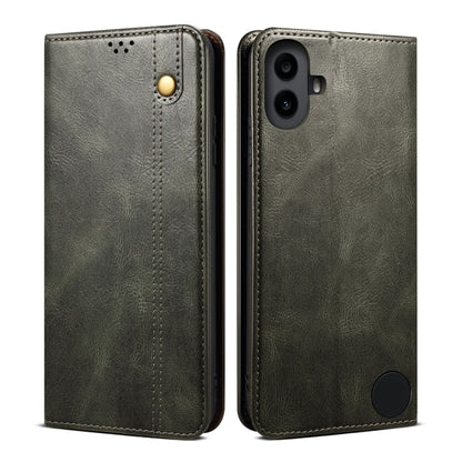 Oil Wax Crazy Horse Texture Leather Phone Case, For Nothing Phone 3, For Nothing CMF Phone 2 Pro, For Nothing Phone 3a, For Nothing Phone 3a Pro, For Nothing CMF Phone 1, For Nothing Phone 2A - Shello's Creative Boutique