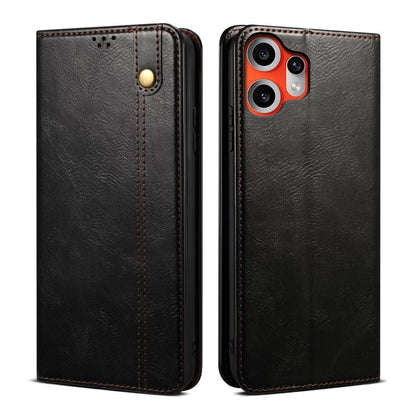 Oil Wax Crazy Horse Texture Leather Phone Case, For Nothing Phone 3, For Nothing CMF Phone 2 Pro, For Nothing Phone 3a, For Nothing Phone 3a Pro, For Nothing CMF Phone 1, For Nothing Phone 2A - Shello's Creative Boutique