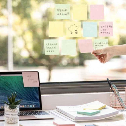 Deli 7156 Sticky Notes - Colourful Note Label Paper (100 Sheets) - Shello's Creative Boutique