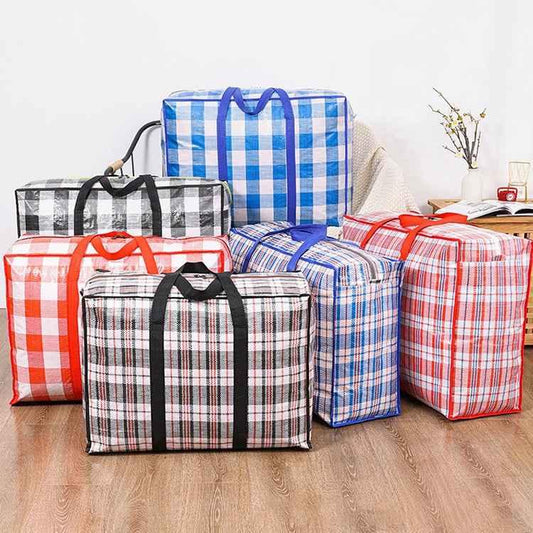 Woven Bags Moving Bags Packing Bags Dustproof and Moistureproof Quilt Storage Bag - Shello's Creative Boutique