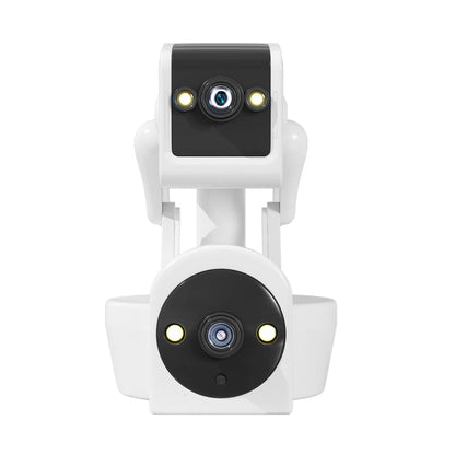 ESCAM PT212 4MP Dual Lens Robot Dog WiFi Camera Supports Cloud Storage/Two-way Audio/Night Vision, US Plug, UK Plug, EU Plug, AU Plug SUNSKY