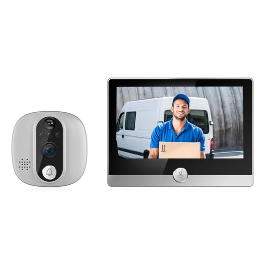 ESCAM C85 1080P 4.3 inch Smart WIFI Digital Door Viewer Supports Wide-Angle PIR & Night Vision & Dingdong Photo, C85 SUNSKY