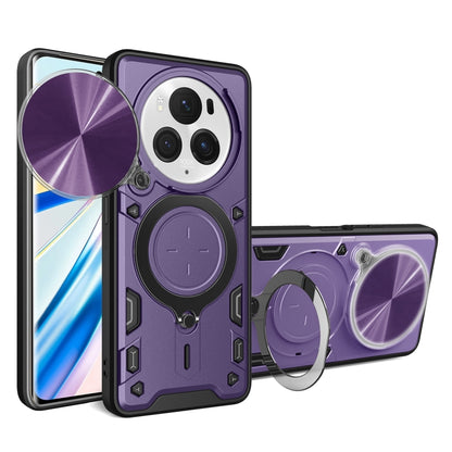 CD Texture Sliding Camshield Magnetic Holder Phone Case, For Honor Magic6 Pro 5G, For Honor X8b, For Honor X7b, For Honor X5 Plus