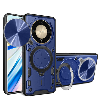 CD Texture Sliding Camshield Magnetic Holder Phone Case, For Honor X9a / Magic5 Lite, For Honor X7a 4G, For Honor X8 5G / X6 4G, For Honor X8 4G