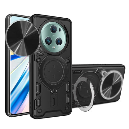 CD Texture Sliding Camshield Magnetic Holder Phone Case, For Honor 90 Lite 5G, For Honor 90 5G, For Honor Magic5 Pro, For Honor X9a / Magic5 Lite - Shello's Creative Boutique