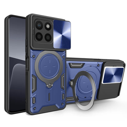 CD Texture Sliding Camshield Magnetic Holder Phone Case, For Honor X9a / Magic5 Lite, For Honor X7a 4G, For Honor X8 5G / X6 4G, For Honor X8 4G