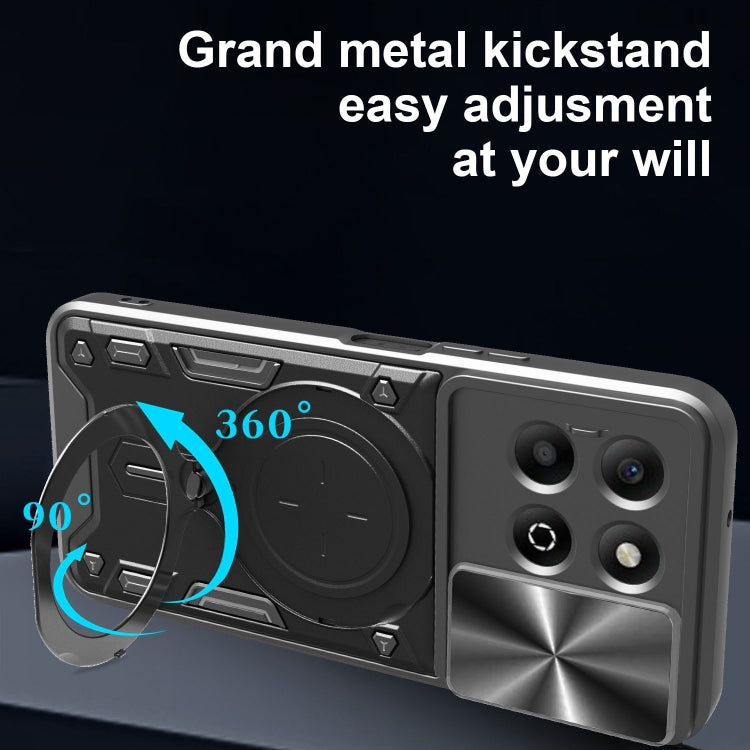 CD Texture Sliding Camshield Magnetic Holder Phone Case, For Honor X6b 4G, For Honor 200, For Honor 200 Pro, For Honor 200 Lite Global