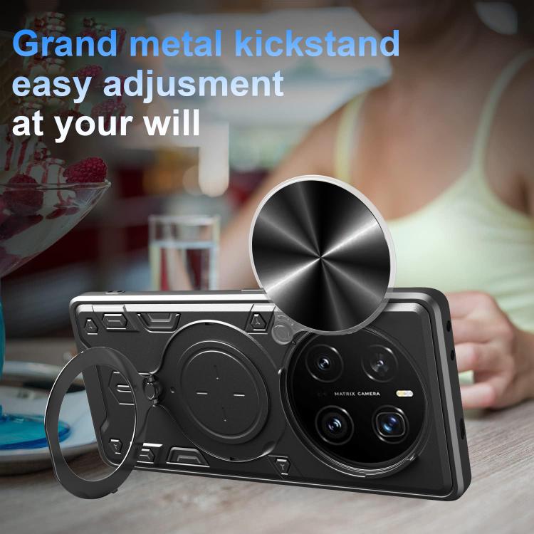 CD Texture Sliding Camshield Magnetic Holder Phone Case