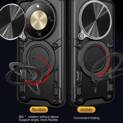 CD Texture Sliding Camshield Magnetic Holder Phone Case