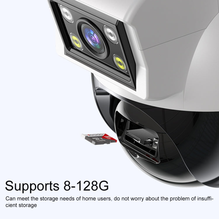 Yesido KM12 2.0MP Dual Lens Full Color HD Camera, UK Plug, EU Plug SUNSKY