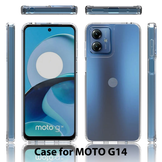 Scratchproof Acrylic TPU Phone Case, For Motorola Moto G14, For Motorola Moto G 5G 2024