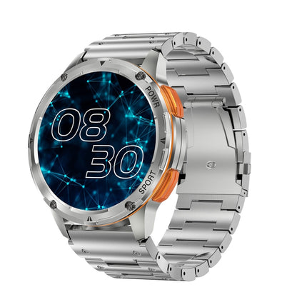 AK59 1.43 inch AMLOED Round Screen Steel Strap Smart Watch - Shello's Creative Boutique
