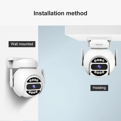 SriHome SH047 4MP IP66 Waterproof Motion Detection Night Vision WiFi HD Camera, SH047 - Shello's Creative Boutique