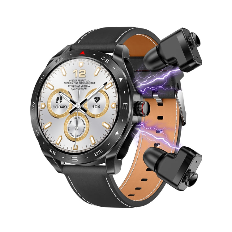 LEMFO T95 1.52 inch IPS Screen 2 in 1 Bluetooth Earphone Smart Watch Support Health Monitoring - Shello's Creative Boutique