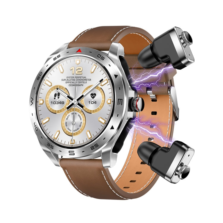 LEMFO T95 1.52 inch IPS Screen 2 in 1 Bluetooth Earphone Smart Watch Support Health Monitoring - Shello's Creative Boutique