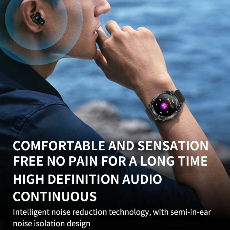 LEMFO T95 1.52 inch IPS Screen 2 in 1 Bluetooth Earphone Smart Watch Support Health Monitoring - Shello's Creative Boutique