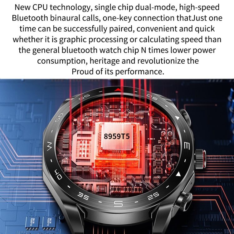 LEMFO T95 1.52 inch IPS Screen 2 in 1 Bluetooth Earphone Smart Watch Support Health Monitoring - Shello's Creative Boutique