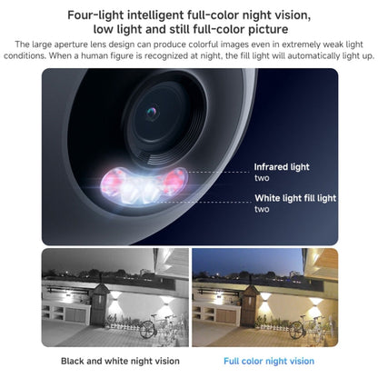 Xiaomi CW500 5MP Outdoor IP66 Waterproof Support Two-way Voice WiFi Camera, US Plug, CW500 Single Camera SUNSKY