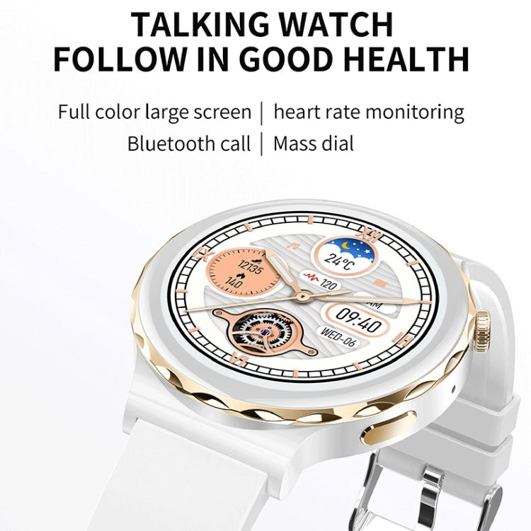 LEMFO HW52 1.28 inch Dual Mode Sport Smart Watch, Support Bluetooth Call / Sleep / Blood Oxygen / Heart Rate / Blood Pressure Health Monitor, Black, White, Gold