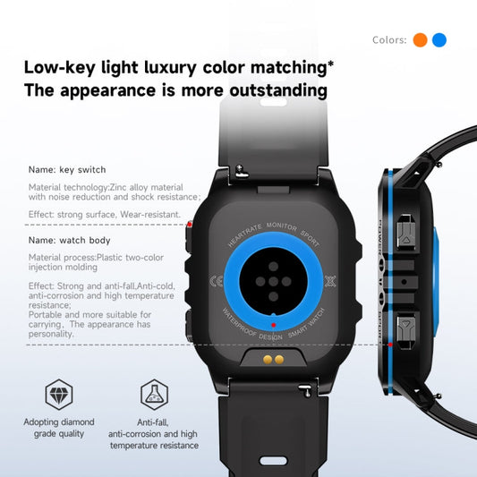 LEMFO C26 1.96 inch Sport Smart Watch, Support Bluetooth Call / Message Notification / Heart Rate / Blood Pressure Health Monitor Shello's Creative Boutique