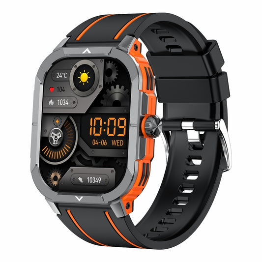 LEMFO HK56 2.06 inch BT5.3 IP68 Sport Smart Watch, Support Bluetooth Call / Message Notification / Heart Rate / Blood Pressure Health Monitor - Shello's Creative Boutique