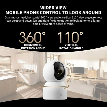 Original Xiaomi Smart Camera C700 4K 360 Viewing Angle Full-Color Night Vision AI Camera, US Plug SUNSKY