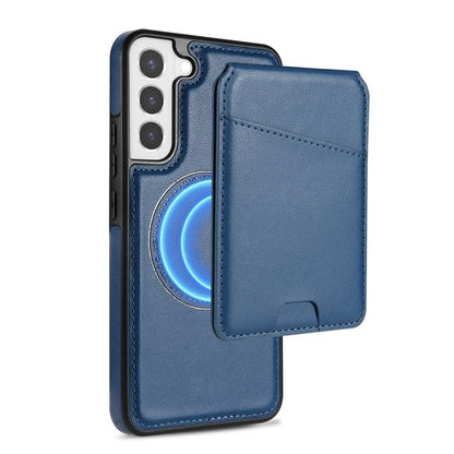 Skin Feel Detachable Card Bag Magsafe Phone Case, For Samsung Galaxy S21 5G, For Samsung Galaxy S21+ 5G SUNSKY