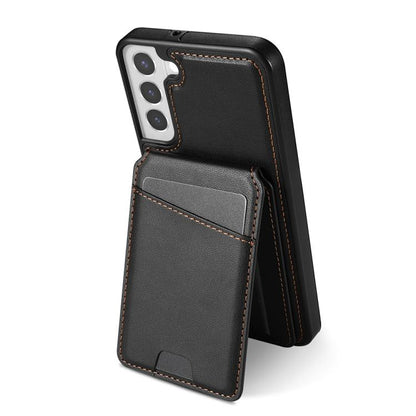 Skin Feel Detachable Card Bag Magsafe Phone Case, For Samsung Galaxy S21 5G, For Samsung Galaxy S21+ 5G SUNSKY