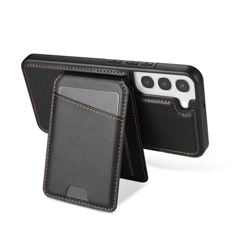 Skin Feel Detachable Card Bag Magsafe Phone Case, For Samsung Galaxy S21 5G, For Samsung Galaxy S21+ 5G SUNSKY