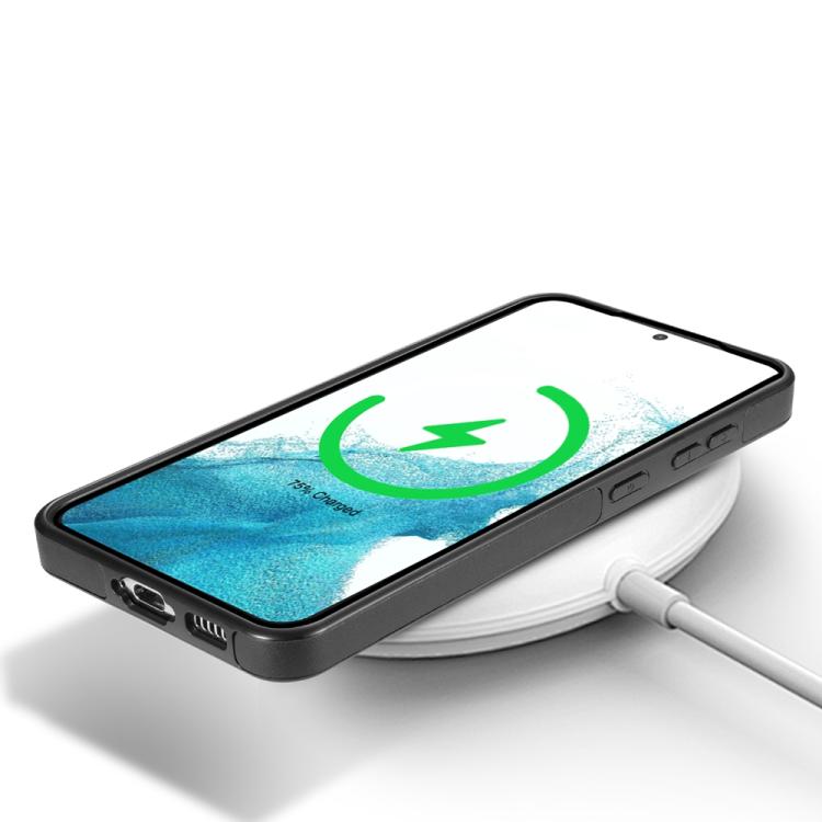 Skin Feel Detachable Card Bag Magsafe Phone Case, For Samsung Galaxy S21 5G, For Samsung Galaxy S21+ 5G SUNSKY