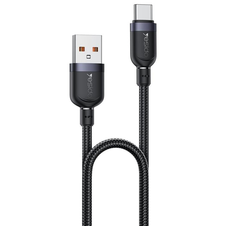Yesido 3A USB to Type-C Fast Charging Cable, 0.3m, 1.2m, 2m, 3m - Shello's Creative Boutique