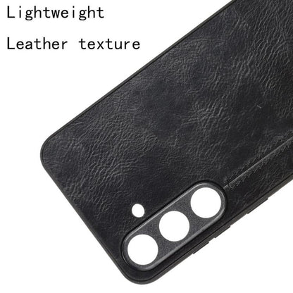 Cow Pattern Sewing Card Bag Phone Case, For Samsung Galaxy S25 5G, For Samsung Galaxy S25+ 5G, For Samsung Galaxy S25 Ultra 5G - Shello's Creative Boutique