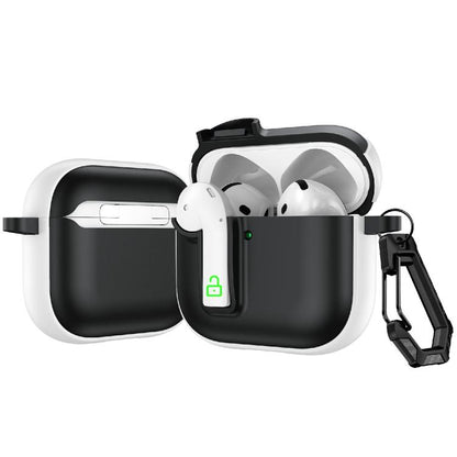 Colorful Lock Earphones Protective Case, For AirPods 4, For AirPods Pro 2