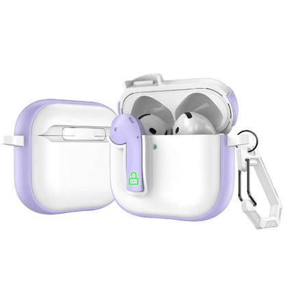 Colorful Lock Earphones Protective Case, For AirPods 4, For AirPods Pro 2