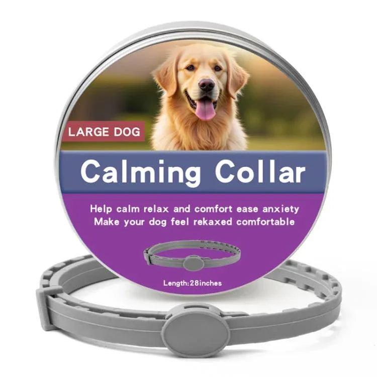 Pet Deworming Calming Collar Fleas Ticks Removing, Aluminum Box Packing - Shello's Creative Boutique