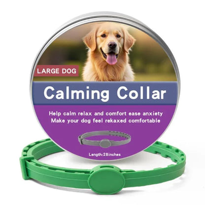 Pet Deworming Calming Collar Fleas Ticks Removing, Aluminum Box Packing - Shello's Creative Boutique