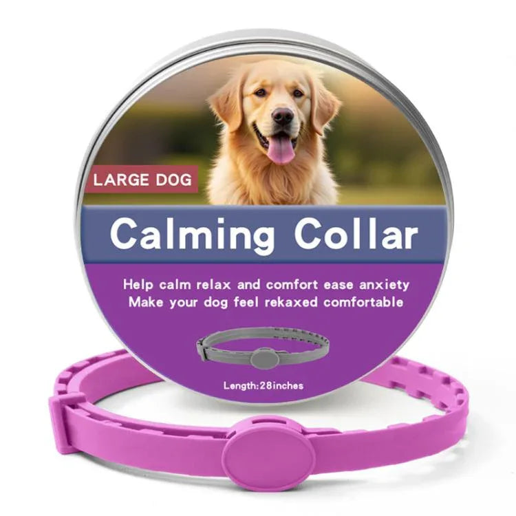 Pet Deworming Calming Collar Fleas Ticks Removing, Aluminum Box Packing - Shello's Creative Boutique