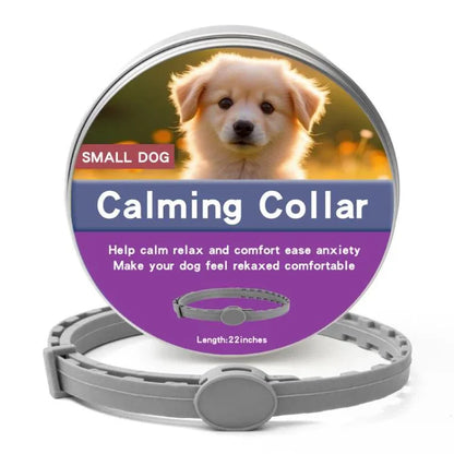 Pet Deworming Calming Collar Fleas Ticks Removing, Aluminum Box Packing - Shello's Creative Boutique