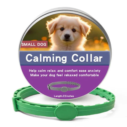 Pet Deworming Calming Collar Fleas Ticks Removing, Aluminum Box Packing - Shello's Creative Boutique