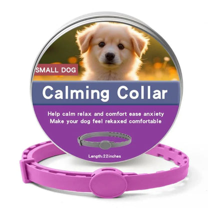Pet Deworming Calming Collar Fleas Ticks Removing, Aluminum Box Packing - Shello's Creative Boutique